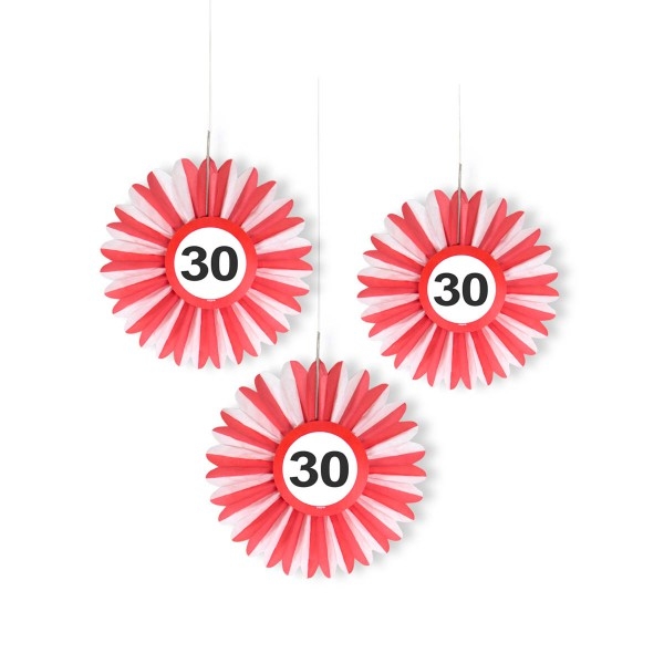 Folat 30. Geburtstag Verkehrsschild 3 Dekofächer