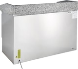thumbnail of GastroHero Pizzakühltisch Mini 1400x800 mm Granitplatte 3 Türen Edelstahl Umluft +2 bis +10 °C Pizzatisch ECO