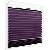 thumbnail of Plissee Faltrollo inkl. Klemmträger beere 45x200 cm Jalousie