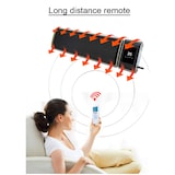 thumbnail of Sined Riscaldatore infrarossi comandabile da smartphone con Wifi da 2400W, Nero