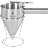 thumbnail of Royal Catering Embudo dosificador - 1,2 L - Acero inoxidable - boquilla: 8 mm