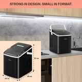 thumbnail of Arctic Porter Eiswürfelmaschine Bullet-Eis 12kg/24h Edelstahl Schwarz