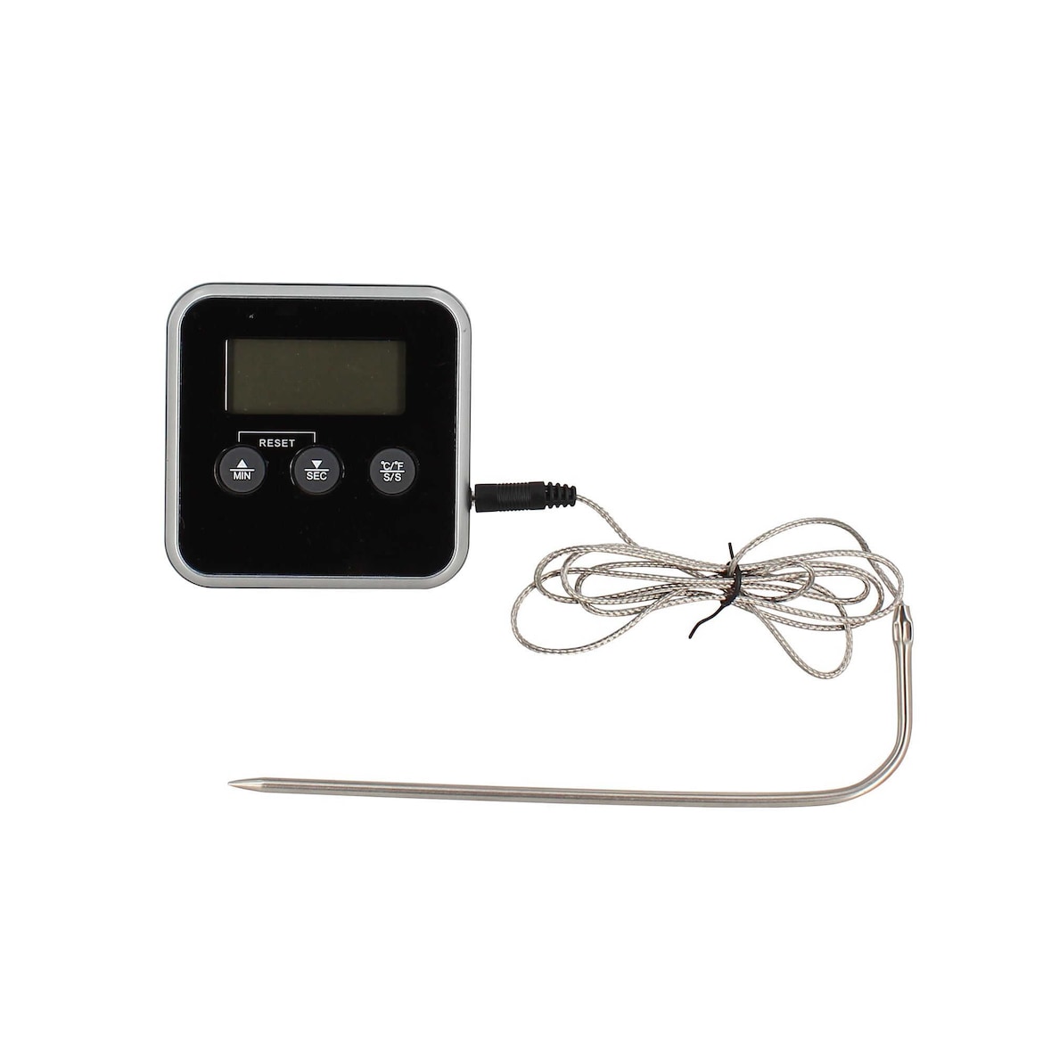 Menastyl - Thermomètre de cuisson oriane à sonde électronique carré