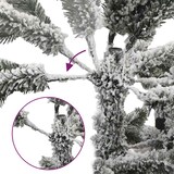 thumbnail of vidaXL Kunst Kerstboom met Geveerde Takken, Sneeuw Bedekt Wit 120 cm