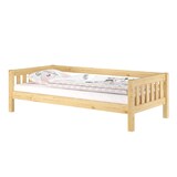 thumbnail of Gemütliches Kinderbett mit dreiseitiger Sicherung 90x200 cm Kiefer V-60.29-09 ohne Zubehör