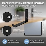 thumbnail of 4er Set Regalhalter Regalwinkel Regalträger Regalbodenträger Regal-Konsole