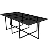 thumbnail of vidaXL 13-tlg. Garten-Essgruppe mit Auflagen Poly Rattan Schwarz