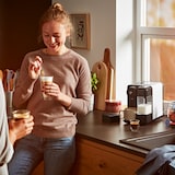 thumbnail of Tchibo Cafissimo `milk` Kapselmaschine Weiß für Kaffee, Espresso, Caffè Crema