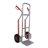 thumbnail of Sackkarre ALU Gleitkufen Vollgummi 200 kg 117x46x54 SZAGATO Transportkarre klappbar Sackkarre Aluminium Sackkarre Alu klappbar Gleitkufe kaufen