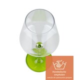 thumbnail of Milano Weißweinglas green line 2er Set aus Polycarbonat 450 ml bruchfest BPA-frei leicht ideal für Wein Rose Schorle