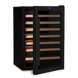 thumbnail of Les Petits Champs Wijnkoelkast voor 48 Flessen CAVCB48 Black Edition, 128L, 6 Houten Planken, Thermodynamische Koeling, LED, Anti-UV
