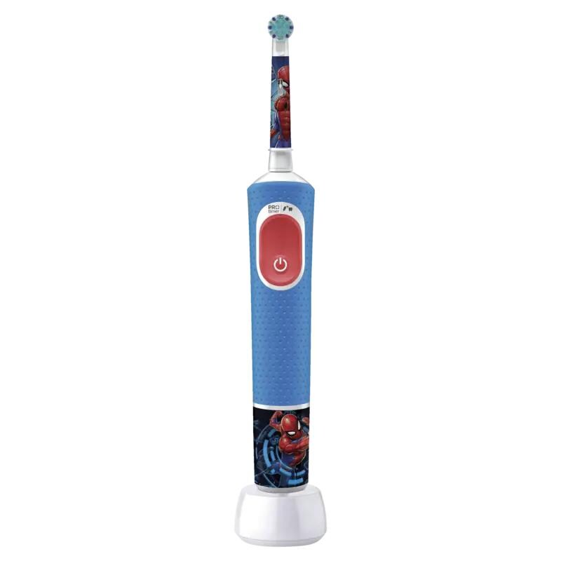 Braun Oral-B Vitality Pro 103 Kids Spiderman Zahnbürsten Blau