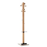 thumbnail of Appendiabiti Wood  8 ganci nero, in legno