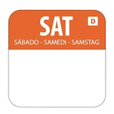 thumbnail of Vogue oplosbare blanco kleurcode voedseletiketten zaterdag