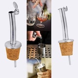 thumbnail of Vertedor para botellas de corcho con tapón - juego de 1