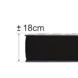 thumbnail of Colchón 135x190 Visco Elegance, Cara Invierno/Verano, Ergonómico, Transpirable y Blanco, Altura 18 cm