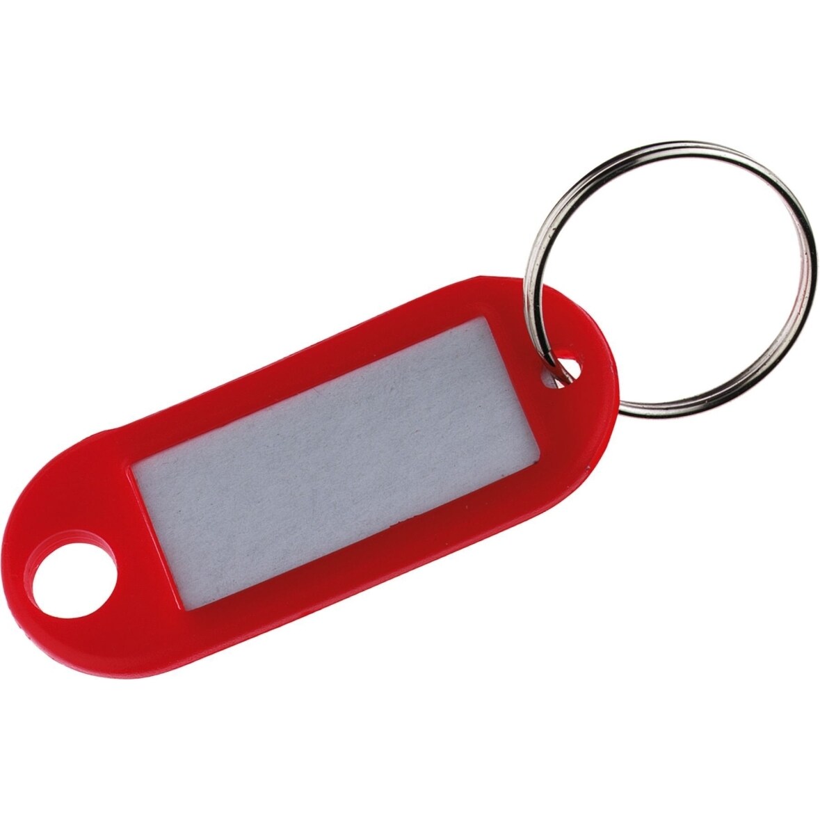 Schlüsselanhänger VE=100 Stück rot