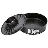 thumbnail of Quid Sweet Grey Abnehmbare Form 2 Basen Lackierter Stahl 26x6,8cm Schwarz