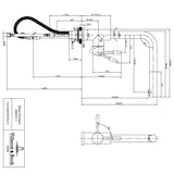 thumbnail of Villeroy & Boch 969701LC Steel Shower Armatur Hochdruck Ausziehbar Edelstahl