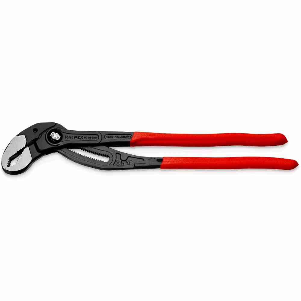 KNIPEX Cobra® waterpomptang, 400mm, 2-componenten, gegroefde verbinding