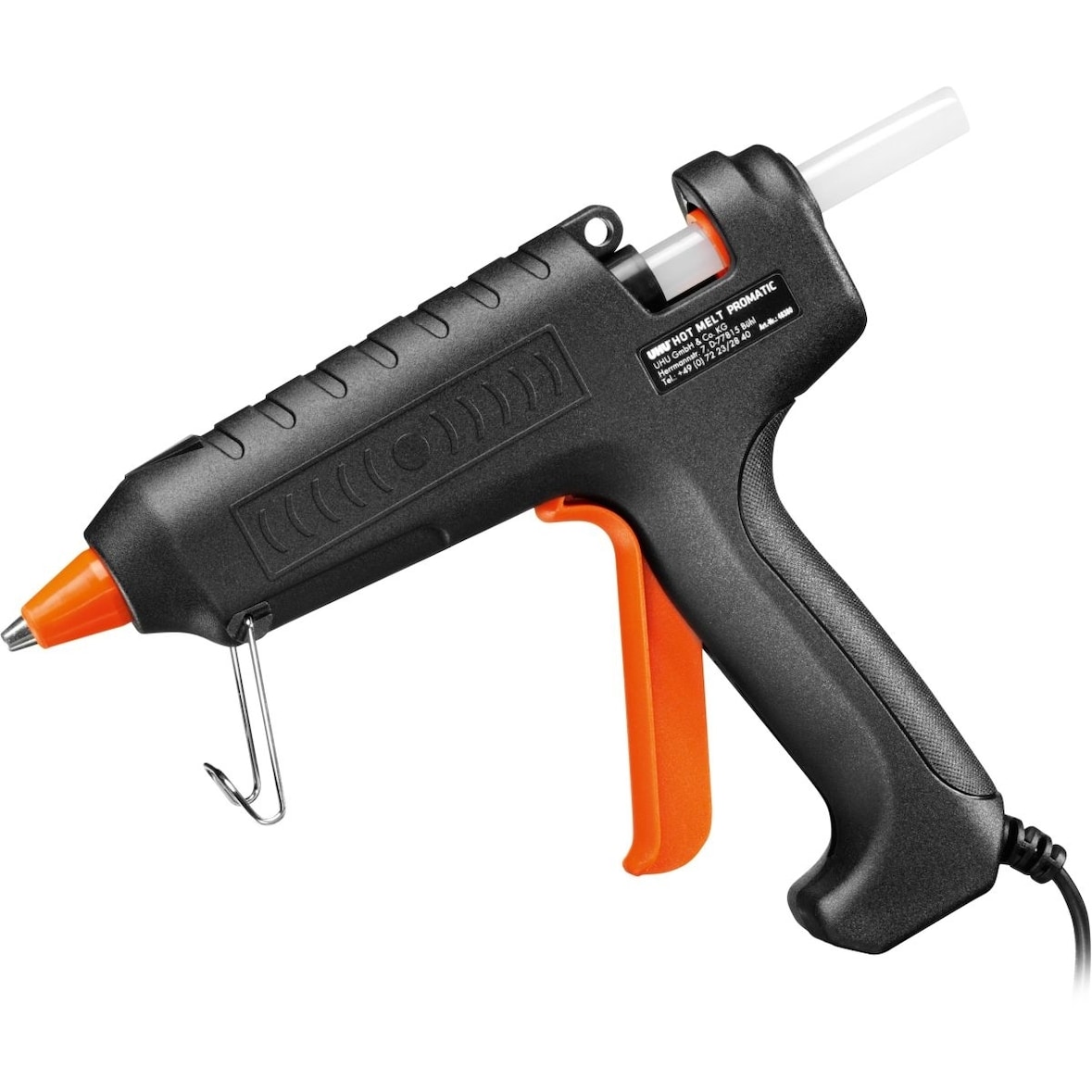 Klebepistole Promatic Hot Melt inkl. 3 Patronen schwarz