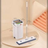 thumbnail of Joybos Fregona de mano con escurridor y almohadillas de microfibra.