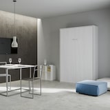 thumbnail of Itamoby Letto matrimoniale francese a scomparsa 140 verticale Kentaro Bianco Frassino