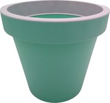thumbnail of Großer Pflanztopf 30x26 Kunststoff dekorativer Blumentopf Pastell-Farbton 30
