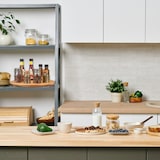 thumbnail of Relaxdays Drehteller, 360° drehbare Servierplatte, Ø 40 cm, rundes Drehtablett Bambus, zum Servieren, für Gewürze, natur