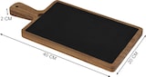 thumbnail of METRO PROFESSIONAL Tabla para servir, pizarra/madera de acacia, 20 x 40 x 2 cm, rectangular, negro/beige, 2 unidades