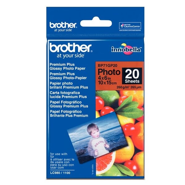 Fotopapier A6, 260 g/qm, für bis zu 6.000 dpi