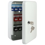 thumbnail of HMF 12515-07 Schlüsselkasten abschließbar, 15 Haken, 25 x 17 x 7,5 cm, Lichtgrau