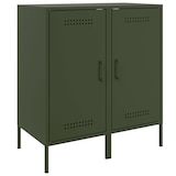 thumbnail of Helloshop26 - Buffet Sideboard Kommode Kleiderschrank Aufbewahrungsmöbel Organizer für Küche Wohnzimmer Lounge 2er-Set olivgrün 36 02_0036983