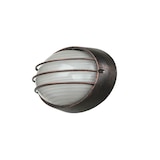 thumbnail of Licht-Erlebnisse Outdoor Wandlampe AMSTERDAM in Kupfer Antik Aluminium Glas E27 B:22cm Maritime Balkon Leuchte, CX1208-35