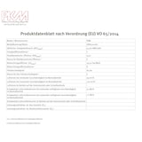 thumbnail of PKM Unterbauhaube UBH5000H2 - 60cm, silber, flach, Dunstabzugshaube