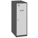thumbnail of SimonRack Armadietto Piccolo Spogliatoio in metallo Bas 915x300x500, 1 Porte, Con separatore interno, Antrazite/Bianco - Simonlocker