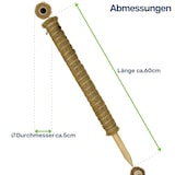 thumbnail of Erweiterbare Pflanzenstütze mit Kokosfilz – Rankhilfe 60 cm