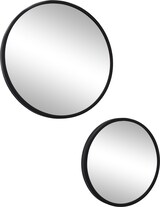 thumbnail of LOFT42 Spiegel rund L Schwarz - Metall - Ø45