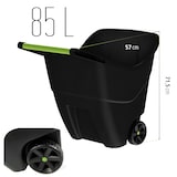 thumbnail of Prosperplast - Carrello da giardino "Load & Go" 85 L in nero 97,9 x 59,5 x 68,9 cm