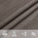 thumbnail of Toldo de vela cuadrado HDPE 2x2 m gris antracita