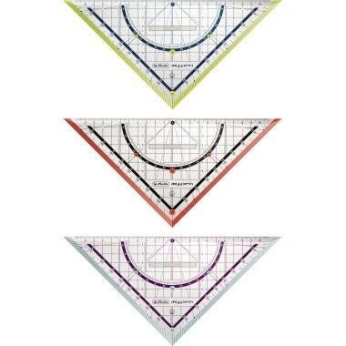 Herlitz Geometriedreieck my.pen 11367976 25cm Kunststoff sortiert