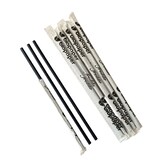 thumbnail of Strohhalm Papier Schwarz 19cm 500Stk.