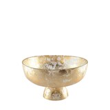 thumbnail of Coupe sur pied dorée 27x27x9cm