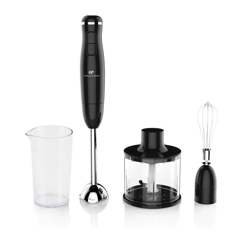 Continental Edison Cehb01 Mixeur Plongeant- Noir
