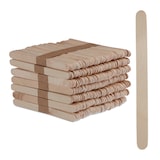 thumbnail of Relaxdays Eisstiele aus Holz, 500 Stück, Eis Holzstäbchen, Basteln, Backen, DIY Eis am Stiel, HxB: 11,5 x 1 cm, natur