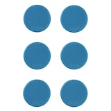 thumbnail of SIGMA Magnete, Polystyren, Ø 3.2 cm, hellblau, 6 Stück