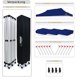 thumbnail of Messezelte 3x6 m - mit 3 Wänden - Weiß