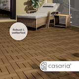 thumbnail of Casaria WPC Fliesen 11x Mosaik Terrakotta