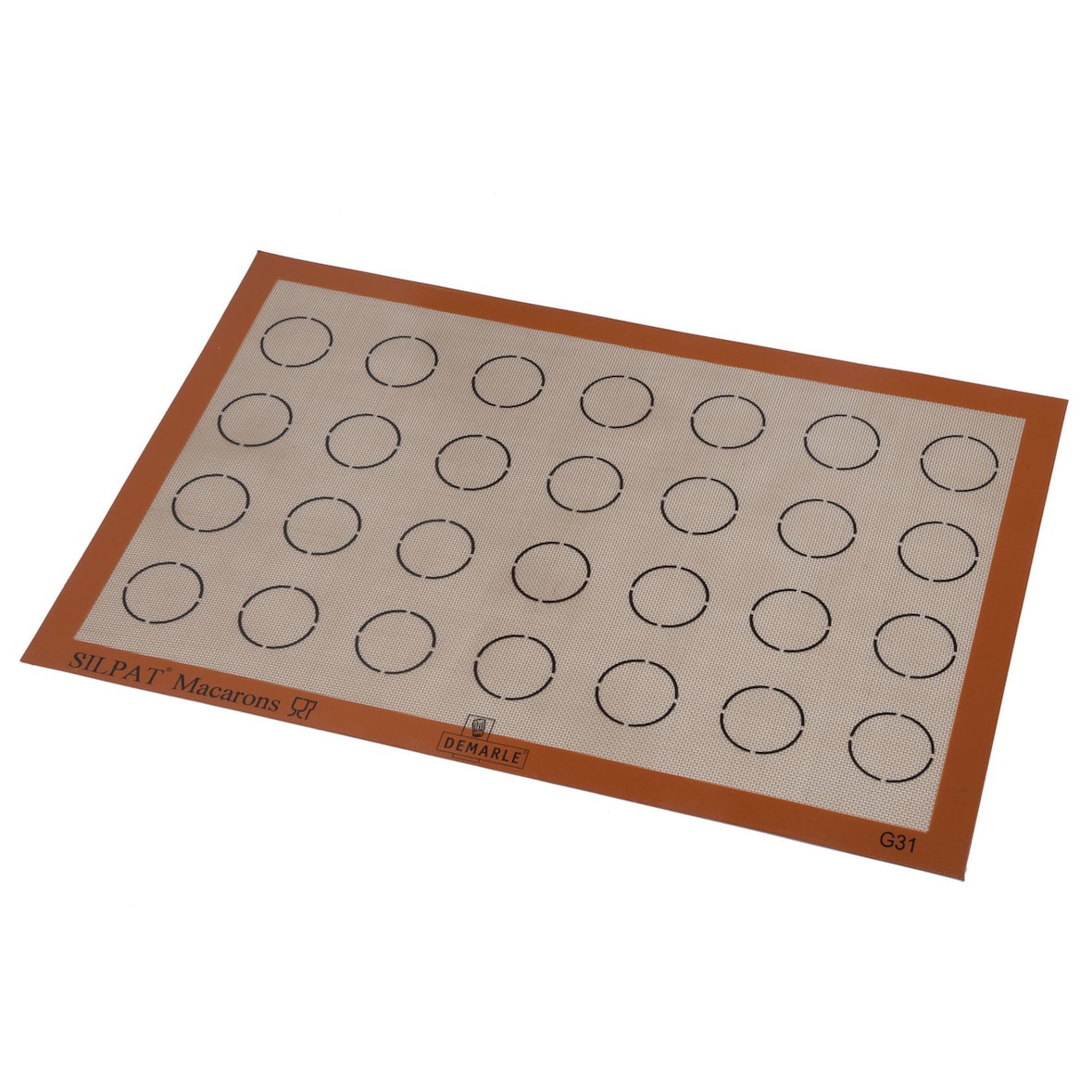 Matfer Toile de cuisson silicone Silpat 63 macarons 3.5 cm Matfer - 321008