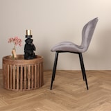thumbnail of Giulia eetkamerstoel velvet grijs